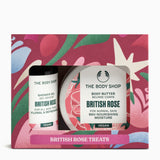 The Body Shop British Rose treats set with shower gel and body butter in a gift box